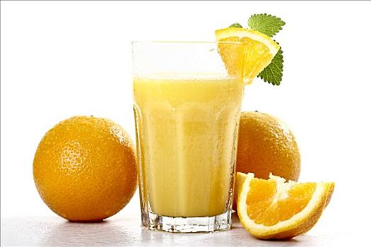 橙汁,橙瓣,橘子
