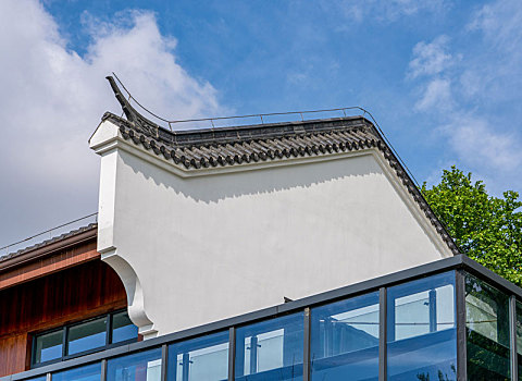 蓝天下的中国古典建筑