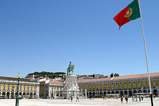 广场,雕塑,葡萄牙