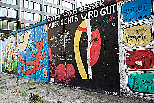 涂鸦,柏林墙,柏林,德国
