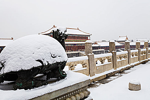 故宫雪景