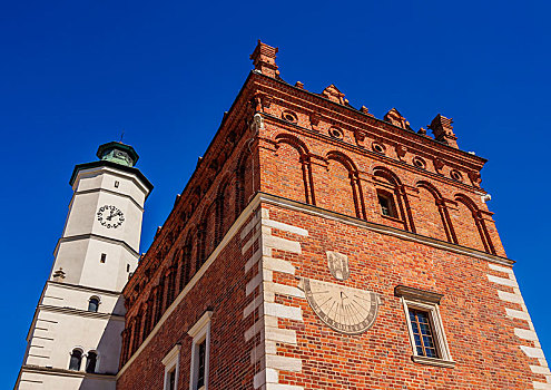 市政厅,市场,波兰,欧洲