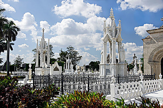 陵墓,墓地,哈瓦那,古巴