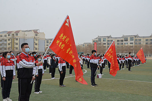 高三学生百日誓师大会