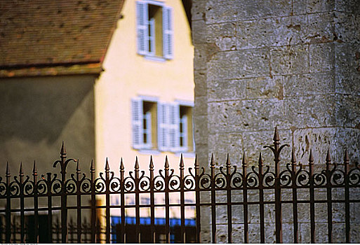 特写,栅栏,法国