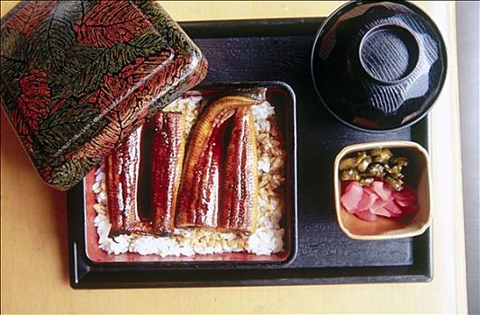 烤制食品,鳗鱼,本州,日本