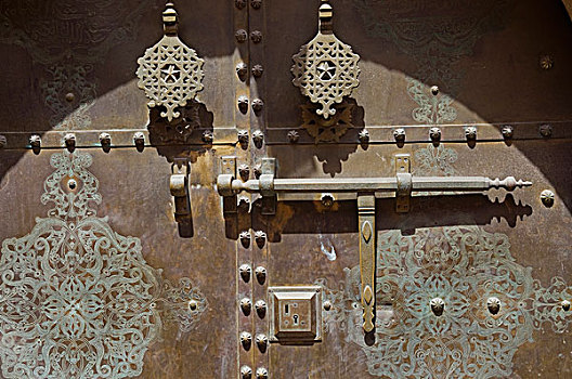 门,露天市场,玛拉喀什,摩洛哥