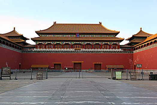 北京地标建筑著名景点故宫午门