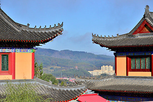 黑龙江省尚志市一面坡普照寺图片