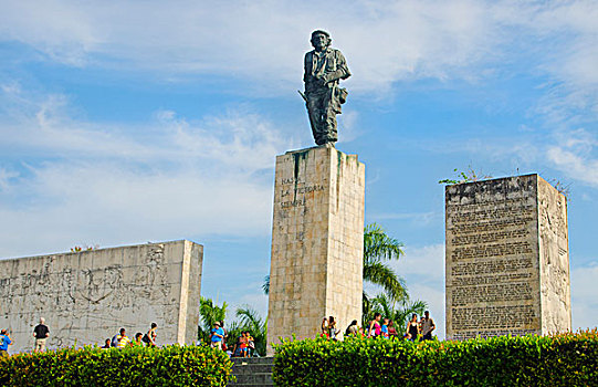 圣克拉拉,古巴,雕塑,墓地,切-格瓦拉,英雄