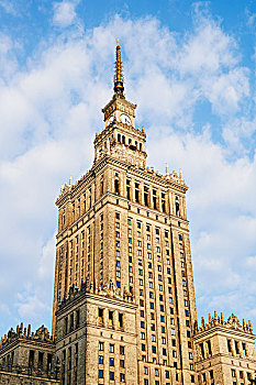 约瑟夫-斯大林,宫殿,文化,科学,华沙,波兰