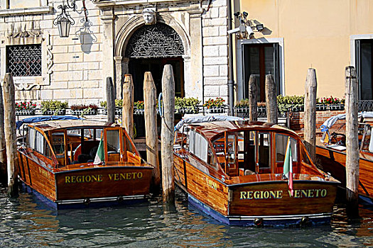 出租车,船,威尼斯,意大利