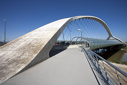 千禧桥,萨拉戈萨,阿拉贡,西班牙