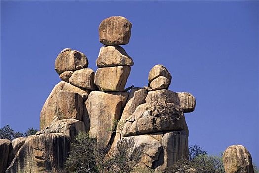 岩石构造,国家公园,津巴布韦