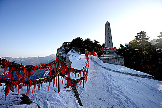 陕西-西岳华山东峰杨公塔