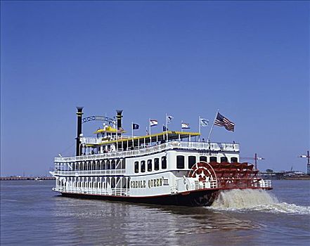 河船,新奥尔良,路易斯安那,美国