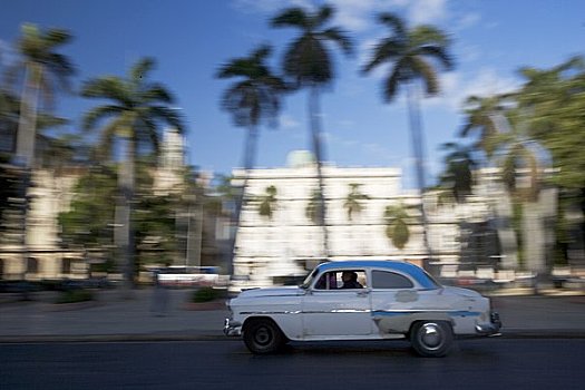 20世纪50年代,美洲,哈瓦那,古巴