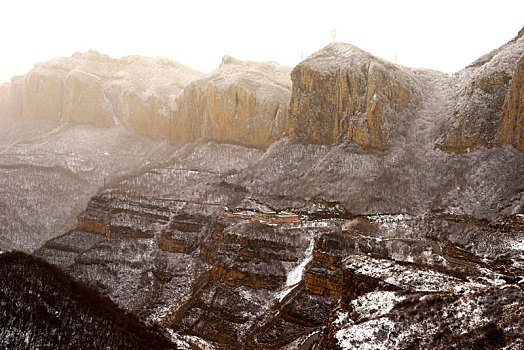 红石公园雪景