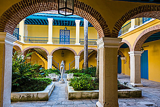 花园,殖民地,哈瓦那,古巴