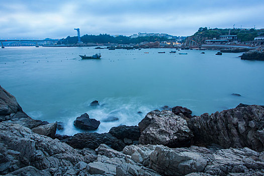 礁石,海面,海浪,红石滩