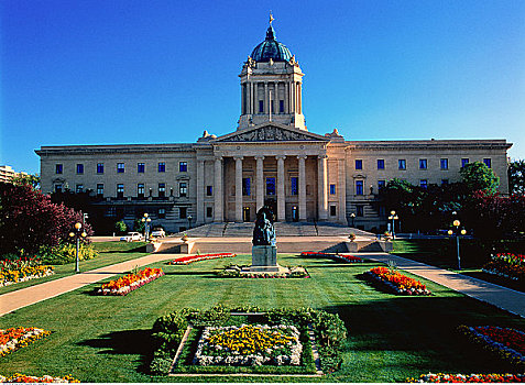 立法机关,建筑,曼尼托巴,加拿大