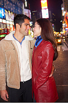 伴侣,时代广场,纽约,美国