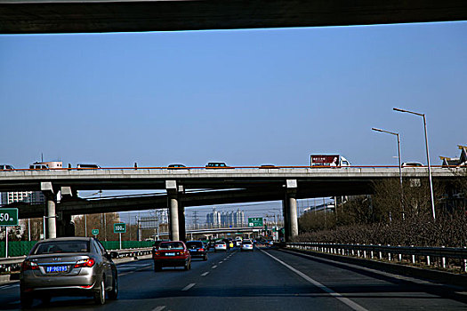 北京公路和高架桥