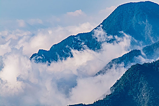 江西省九江市庐山含鄱口风景区自然景观