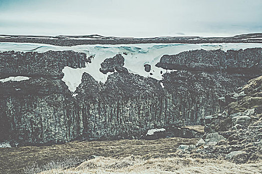 冰河时代,风景,雪,冰岛