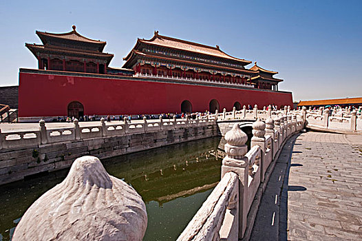 大门,室内,故宫,北京,中国,亚洲