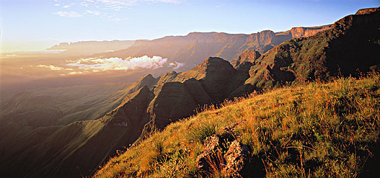 山脉,大教堂,顶峰,德拉肯斯堡,纳塔耳,南非