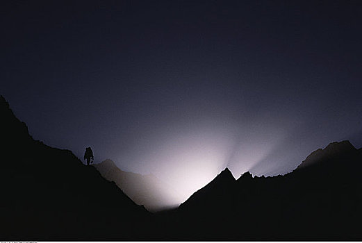 黎明,喜马拉雅山,尼泊尔