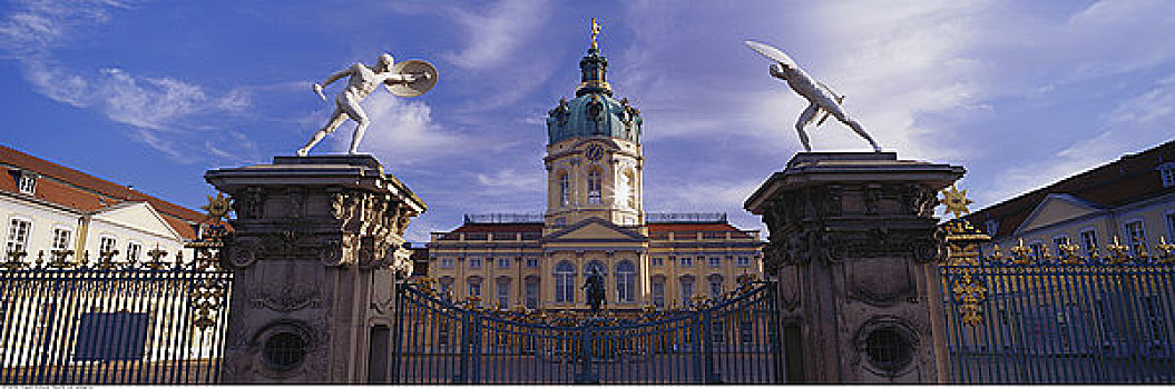 夏洛腾堡宫,入口,柏林,德国