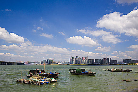 深圳前海湾风光