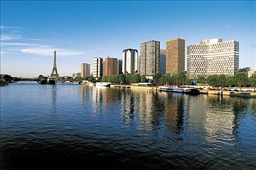 法国,巴黎,字体,塞纳河,建筑,埃菲尔铁塔,背影