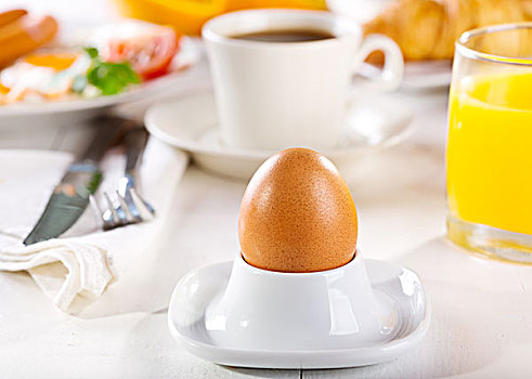 早餐,煮蛋