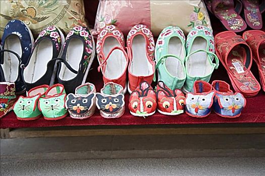 俯拍,鞋,上海,中国