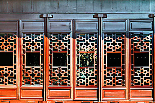 中式建筑花窗
