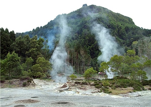 温泉,亚速尔群岛