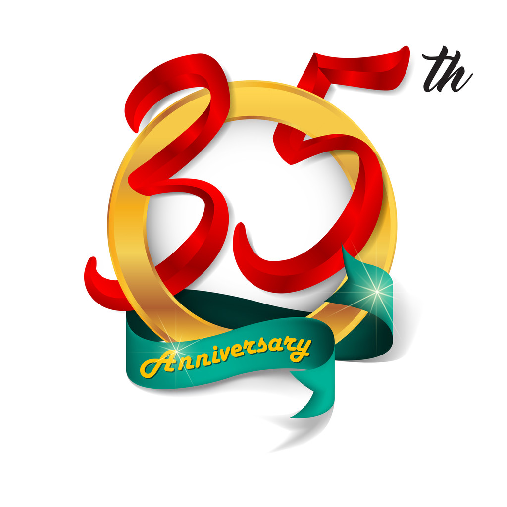 35周年logo设计图片