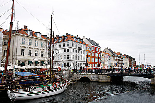 nyhavn,harbour,in,copenhagen,denmark,丹麦哥本哈根