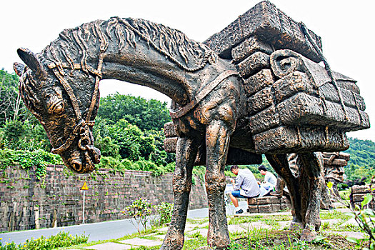 四川茶马古道雕塑公园