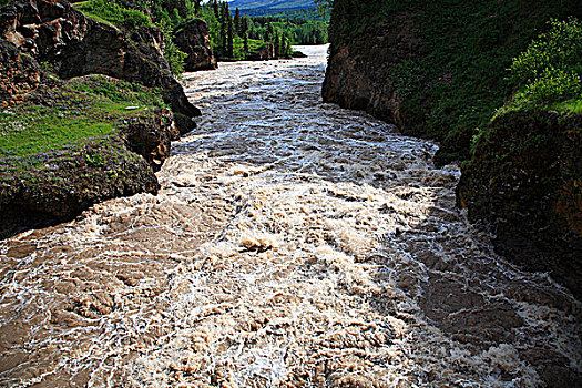 河,洪水,2007年,径流,不列颠哥伦比亚省,加拿大