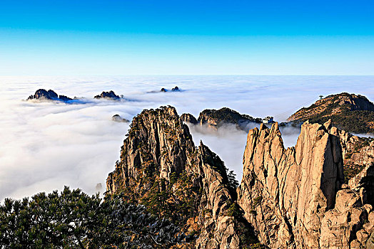 黄山西海大峡谷云海