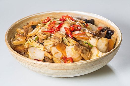 中式家常菜肴老厨白菜