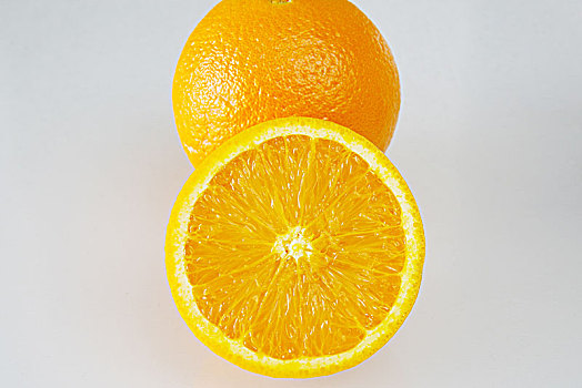 橙子和切片