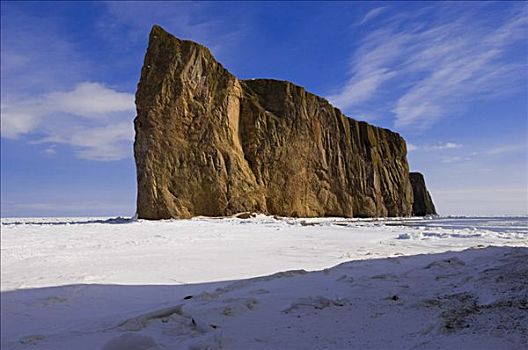 皮尔斯山岩,魁北克,加拿大