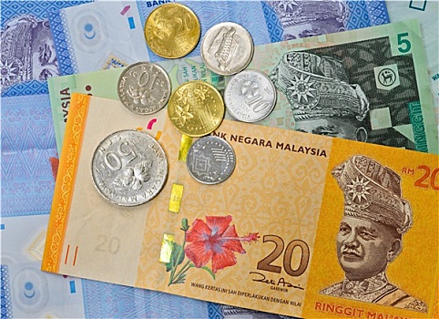 背景,马来西亚,货币