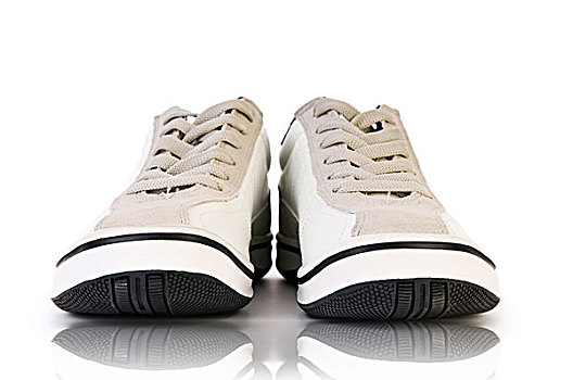 运动鞋,白色背景,背景