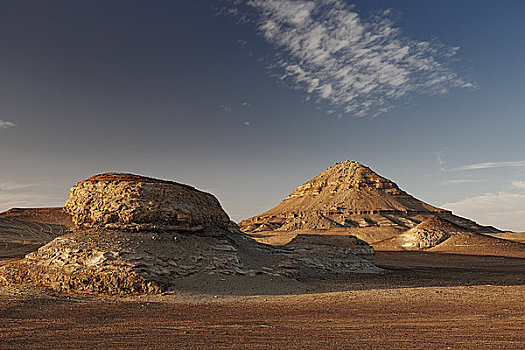 荒漠景观,靠近,巴哈利亚,绿洲,利比亚沙漠,埃及